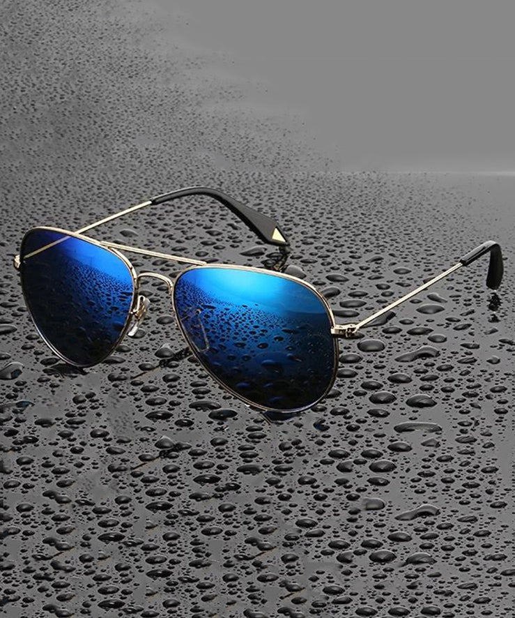 Fashion Purple Polarized Metal Sunglasses For Women XS1041