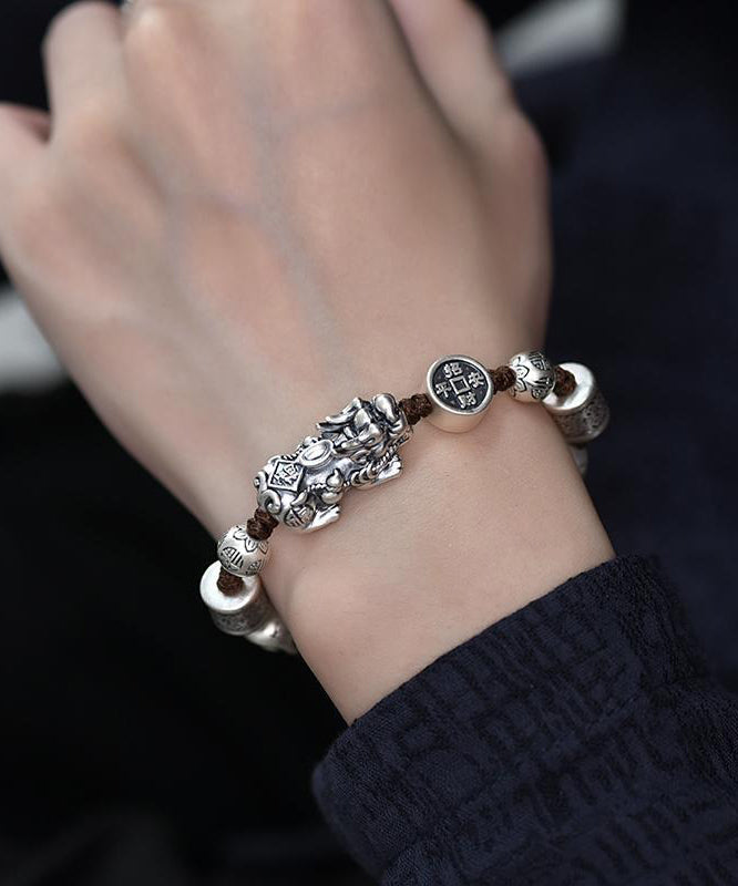 Charm A Wild Mythical Silk Animal Sterling Silver Fine Men