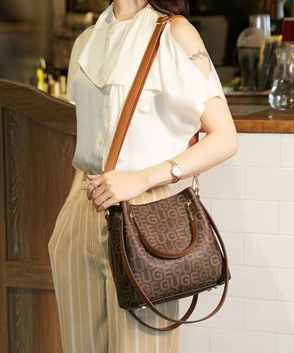 French 2024 New Cowhide Large Capacity Handbag Ada Fashion