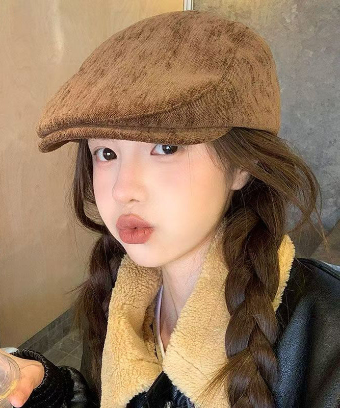 Korean Style Versatile Camel Duck Tongue Hat RB049