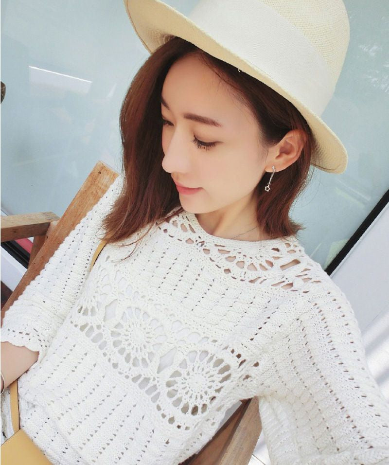 Silver 925 Sterling Star Asymmetrical Drop Earring