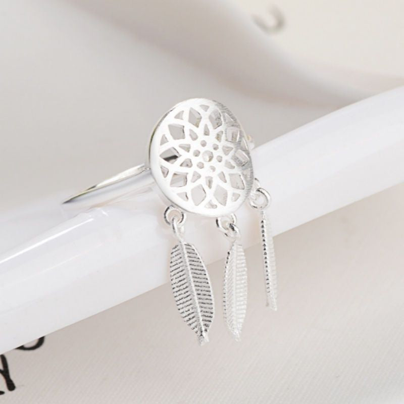 925 Ring Silver Dream Sterling Catcher Open