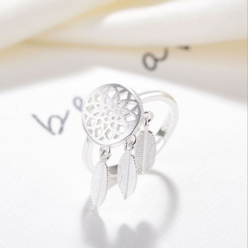 925 Ring Silver Dream Sterling Catcher Open