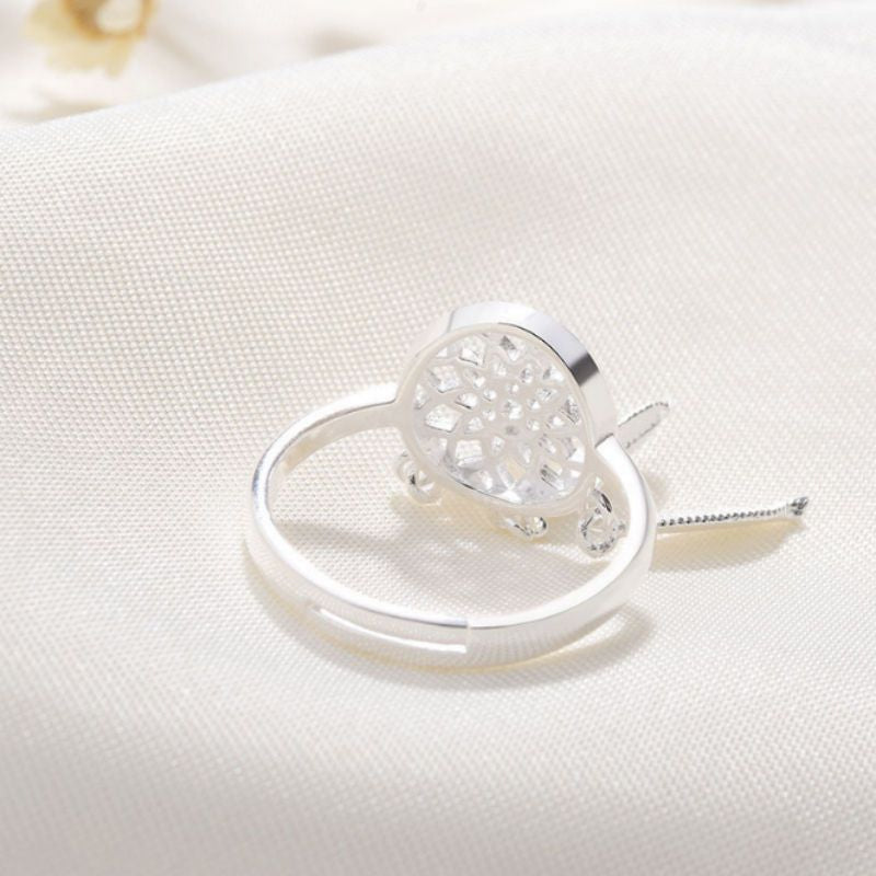 925 Ring Silver Dream Sterling Catcher Open