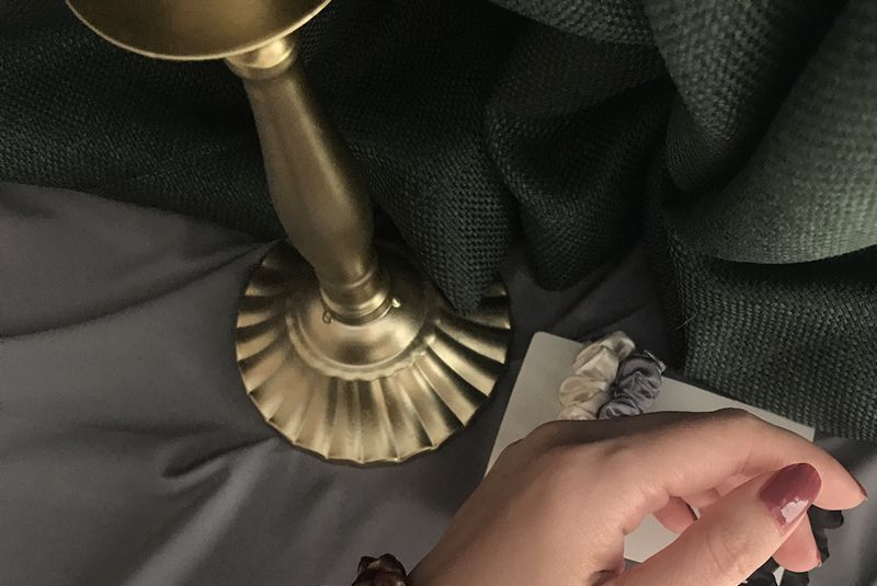 6: Set of Silky Scrunchies