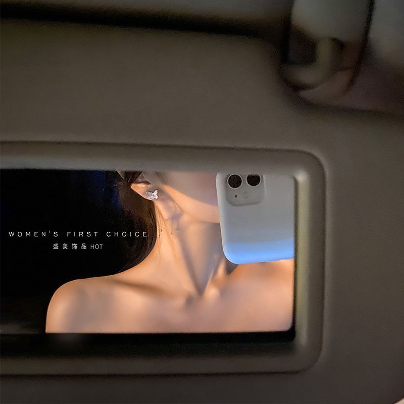 Fringed Earring Alloy Butterfly