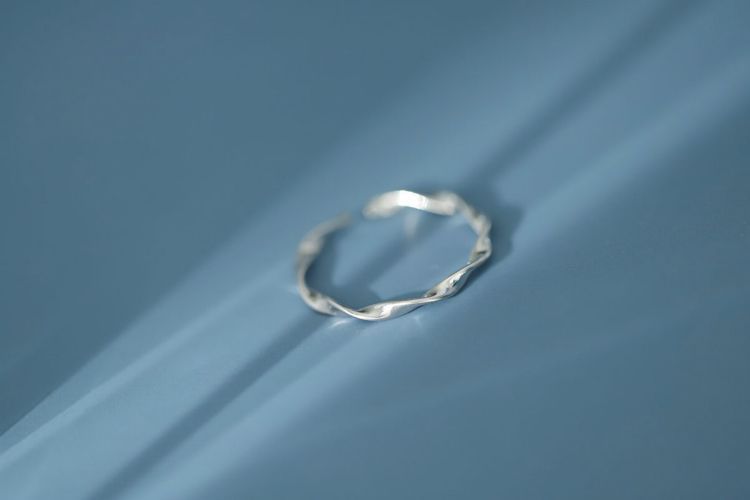 Sterling Twisted Ring Silver