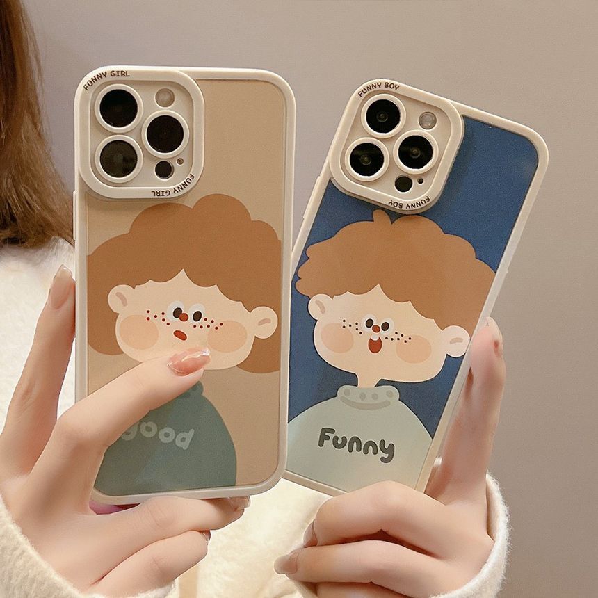 Phone Cartoon Case Couple Matching