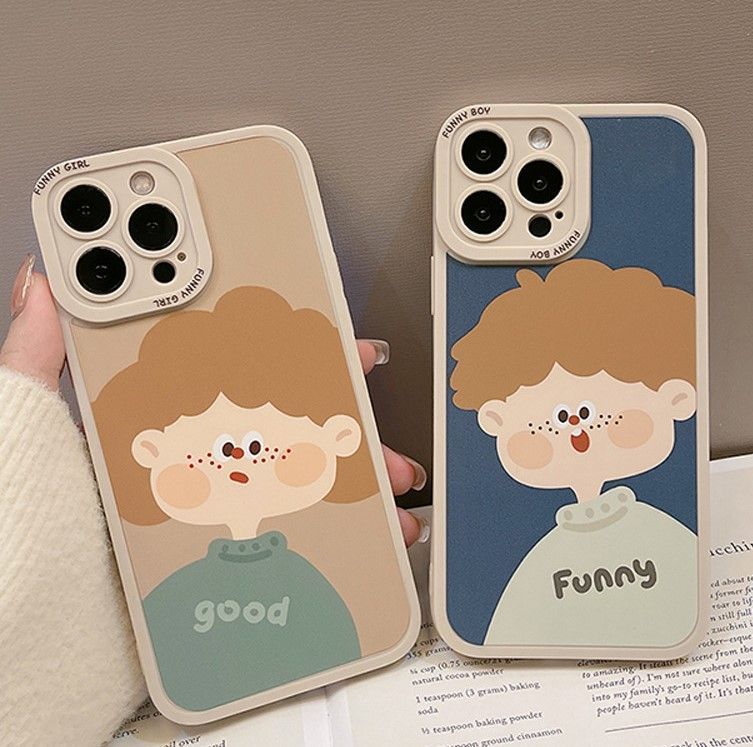 Phone Cartoon Case Couple Matching