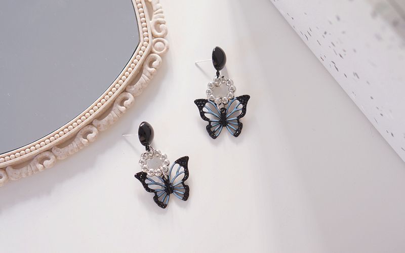 Dangle Butterfly Earring Alloy