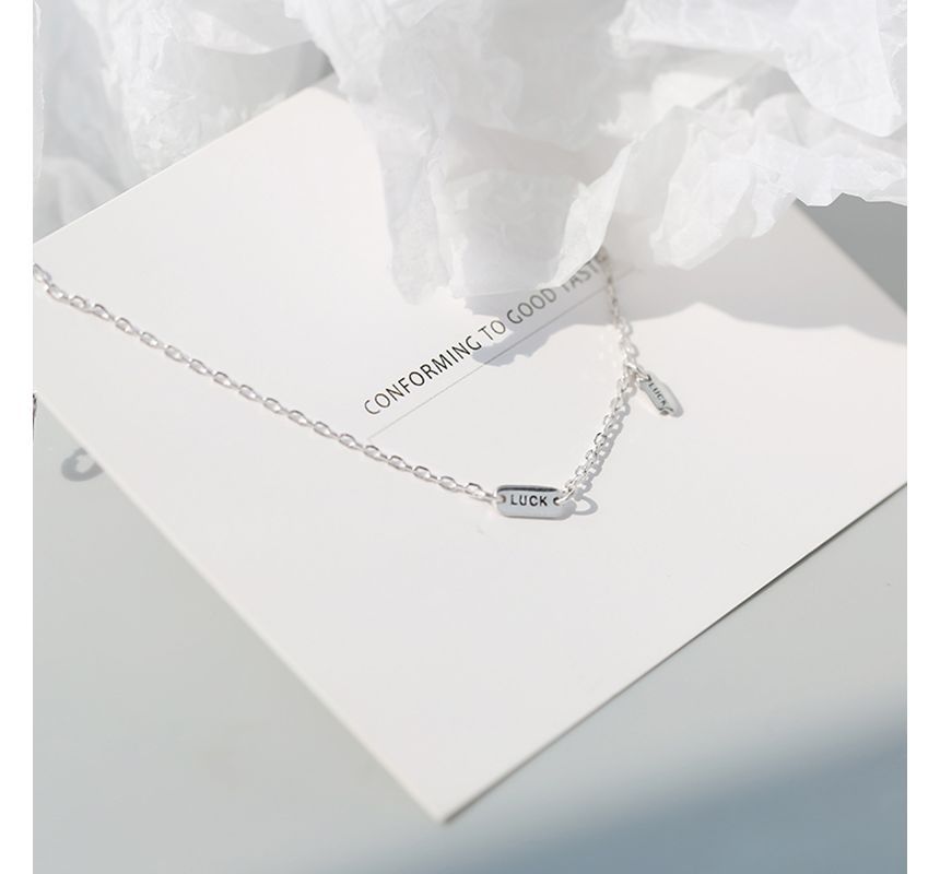 Silver Sterling Bracelet LUCK