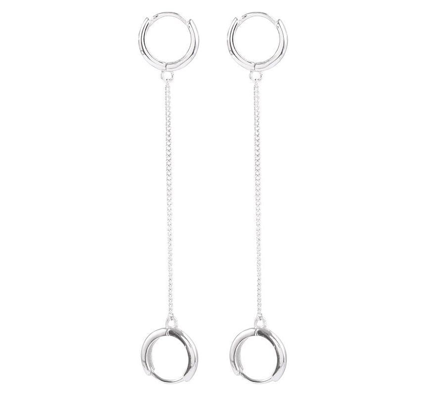 Hoop Earring Piercing Double