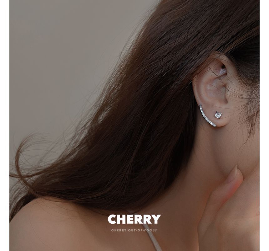 Swing Rhinestone Alloy Earring