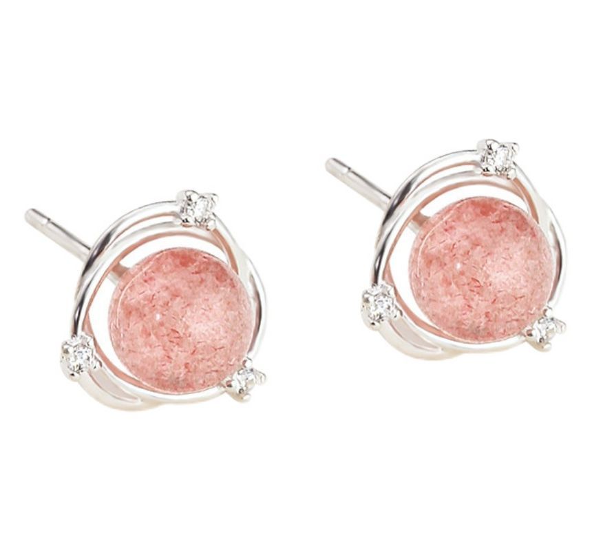 Bead Stud Earring