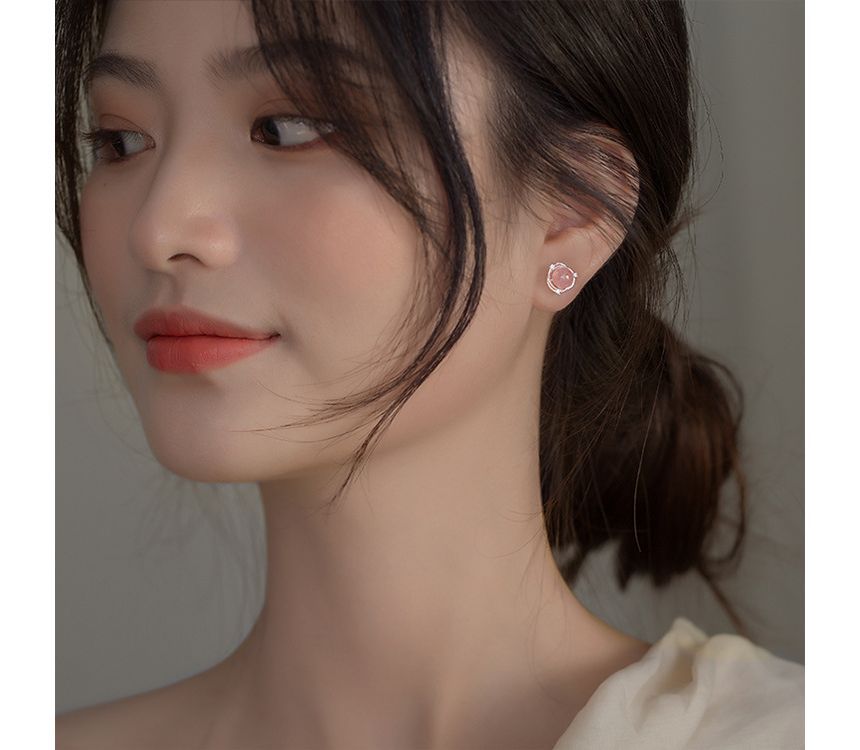 Bead Stud Earring