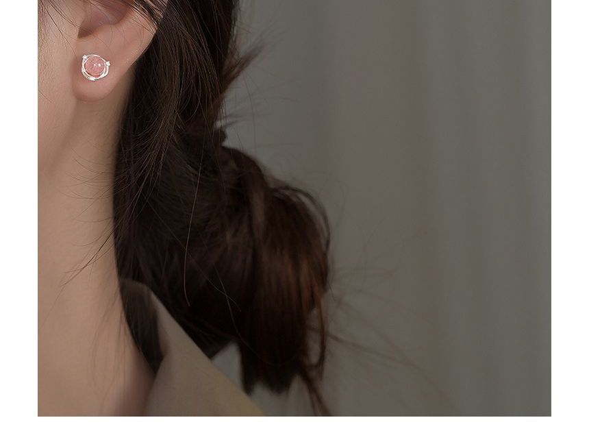 Bead Stud Earring