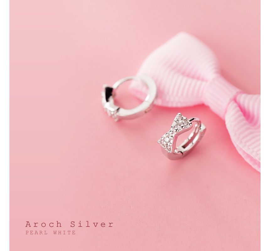 Ear Cuff Bow Rhinestone