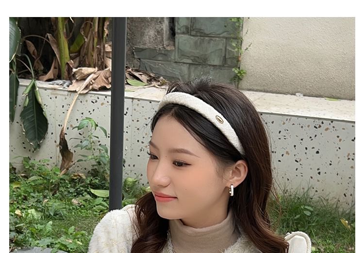 Logo Tweed Headband