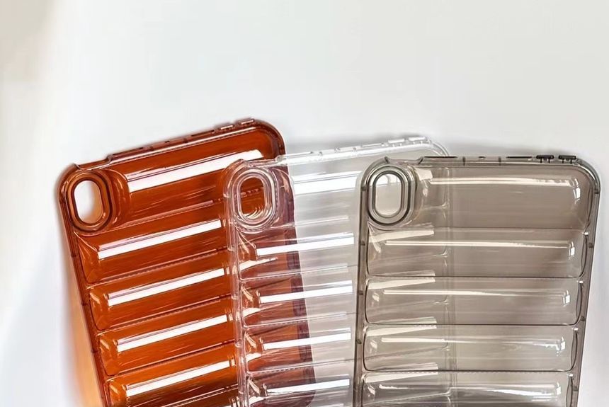 Textured Case iPad Transparent