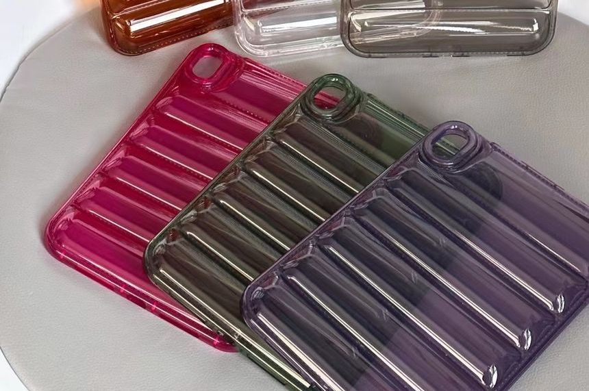 Textured Case iPad Transparent