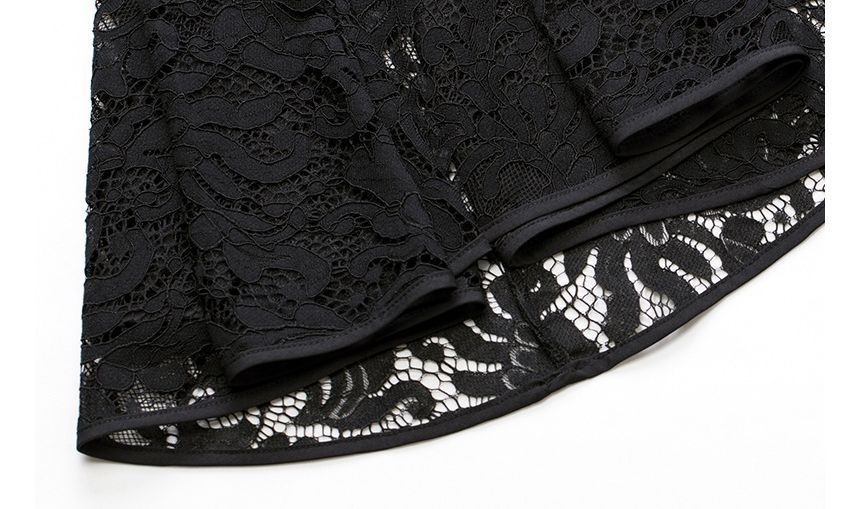 Flare-Sleeve Double Breasted Mini Blazer Dress