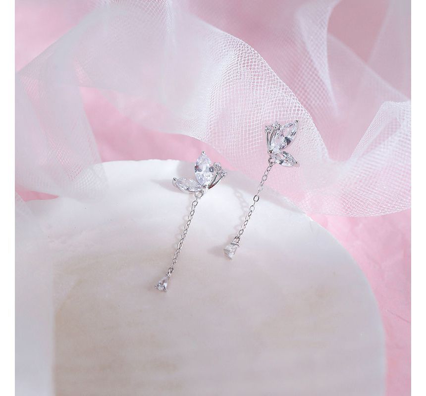 Sterling Butterfly Silver Earring Dangle