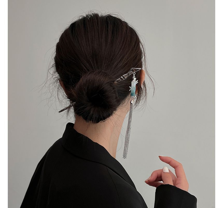 Stick / Fringed Hair Flower