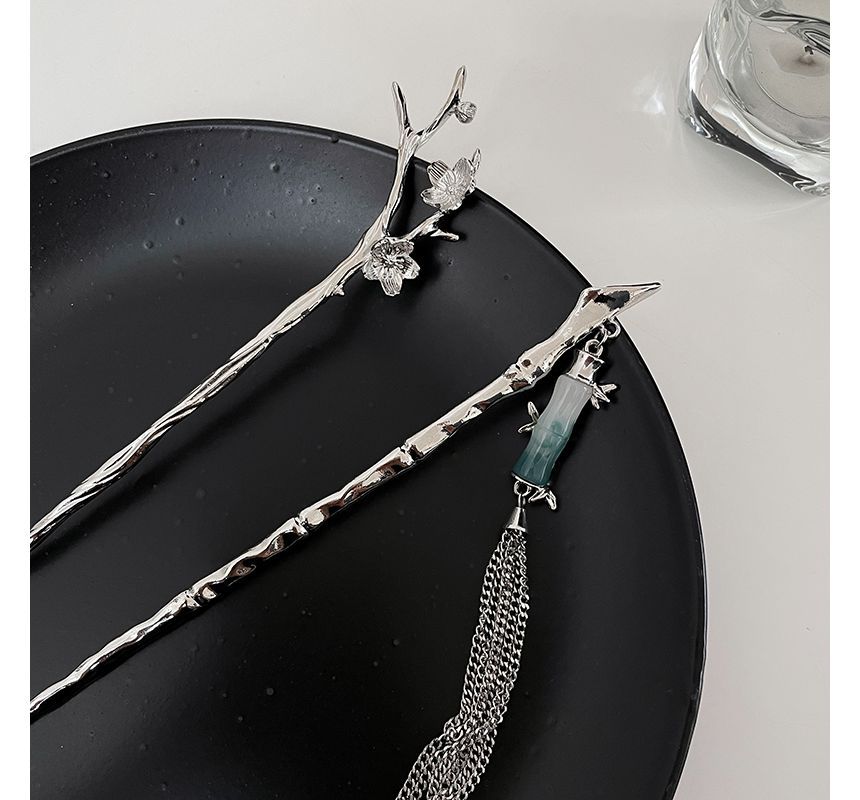 Stick / Fringed Hair Flower