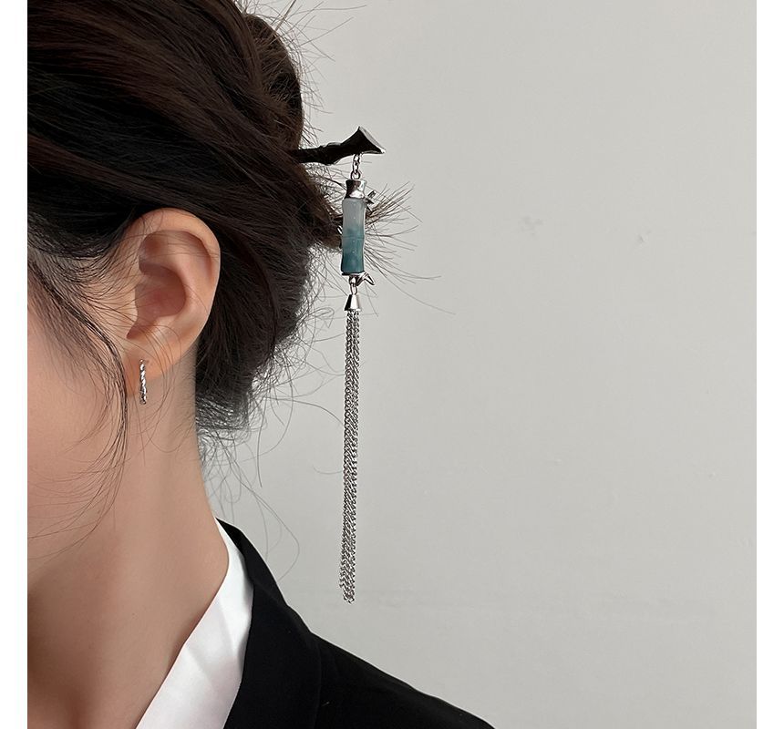 Stick / Fringed Hair Flower