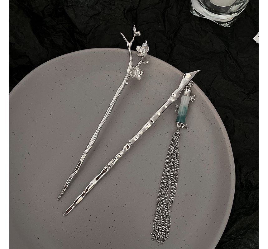 Stick / Fringed Hair Flower