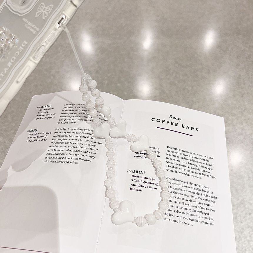 Heart Floral Strap / Phone (various designs)