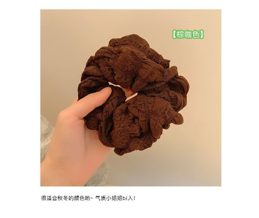Cotton Scrunchie Linen
