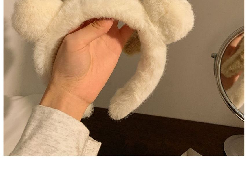 Ear Bear Chenille Headband