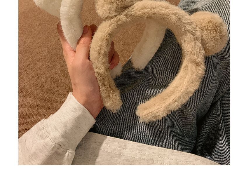 Ear Bear Chenille Headband