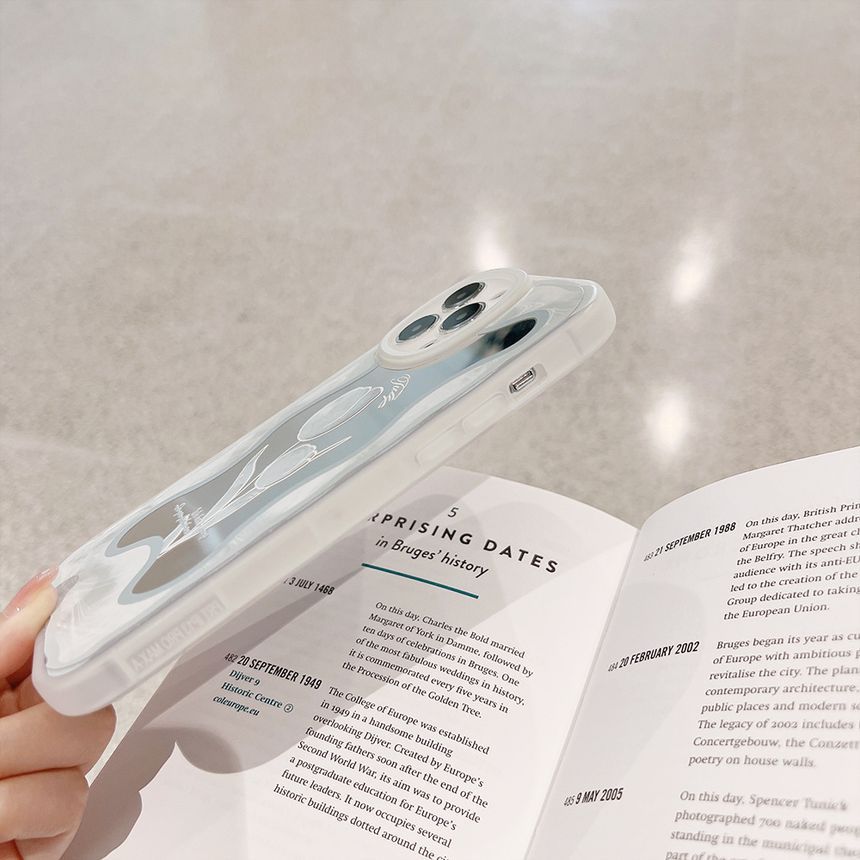 Case Mirrored Phone Tulip