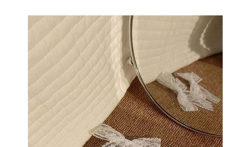 Set / Clip Lace Hair Ribbon