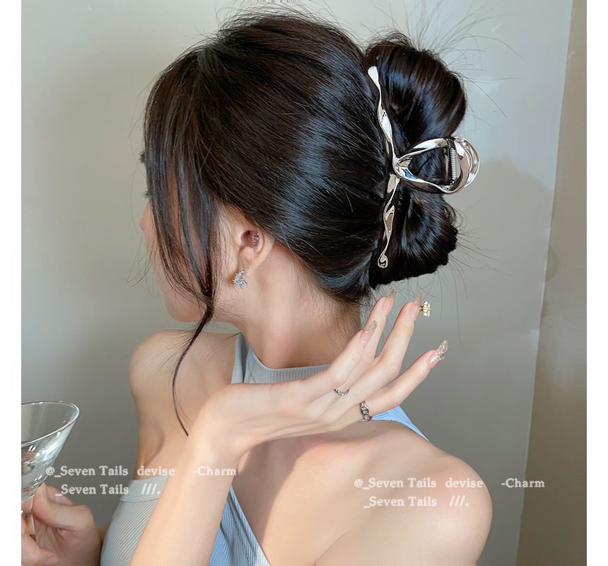 Faux designs) Pearl Clamp / Hair Alloy (various Twisted