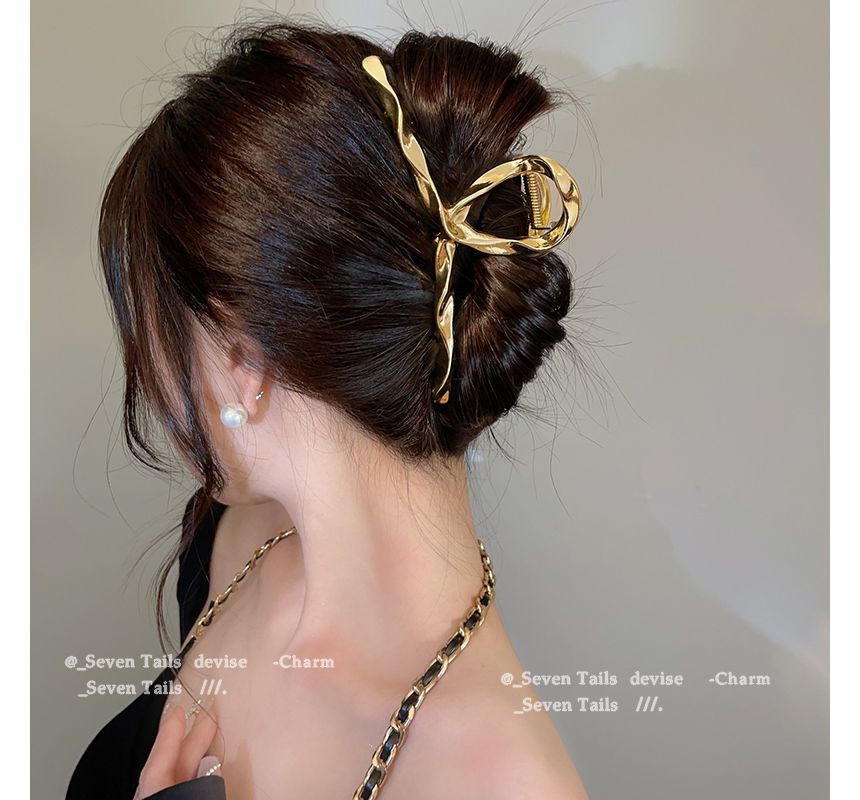 Faux designs) Pearl Clamp / Hair Alloy (various Twisted