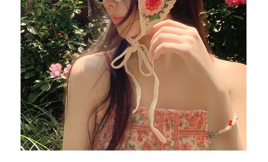 (various designs) Floral Headband Knit