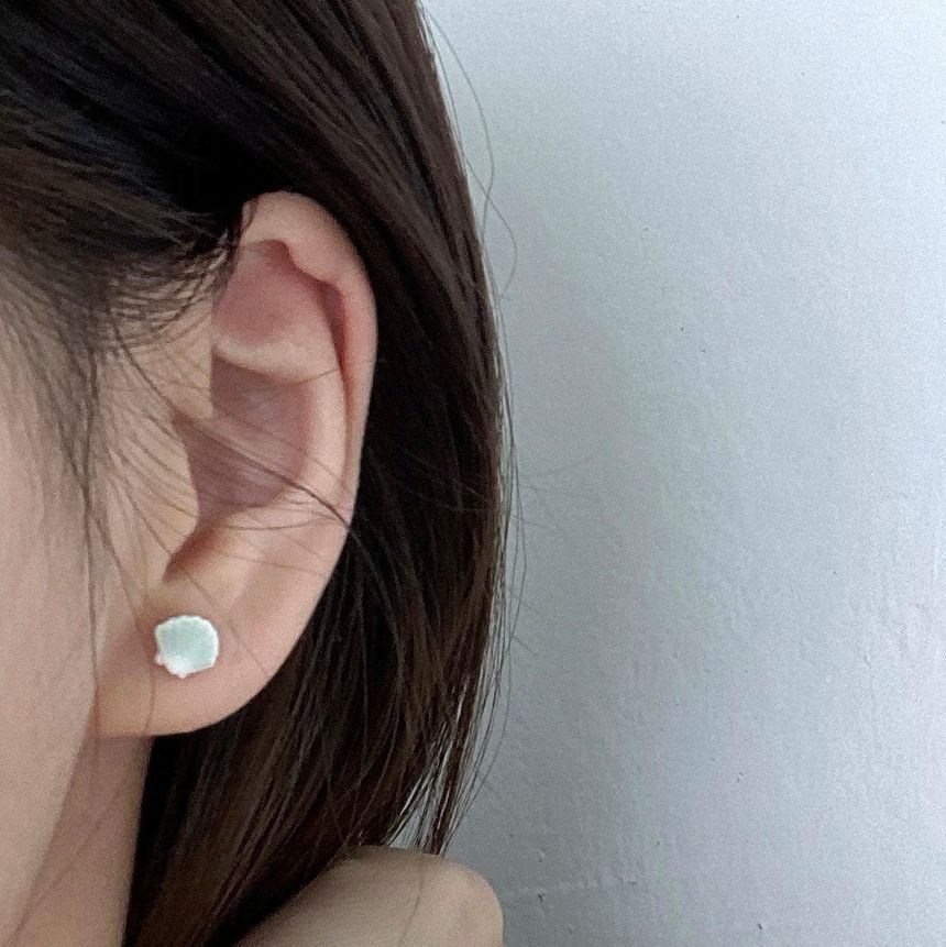 Earring Shell Sterling Silver