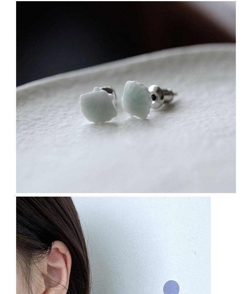 Earring Shell Sterling Silver