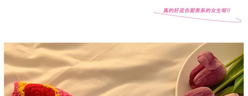 Crochet Patterned / Sunglasses Bandana