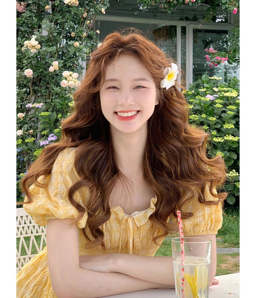 Flower Clip Set Choker / Hair