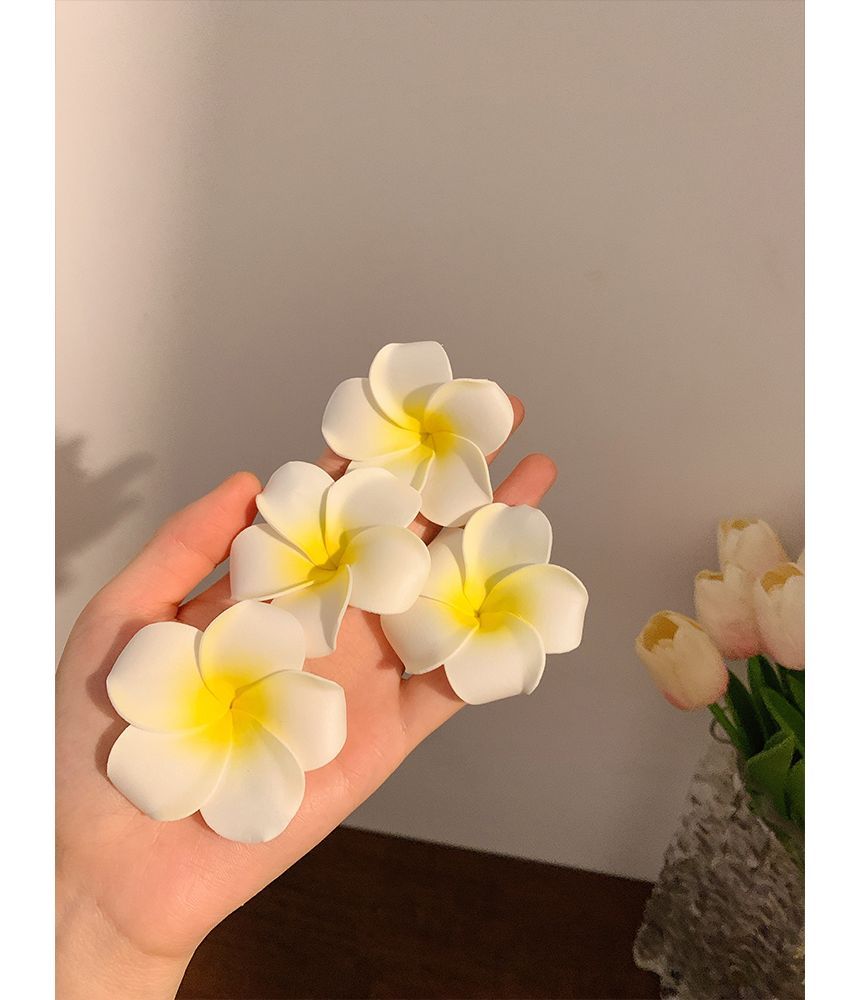 Flower Clip Set Choker / Hair