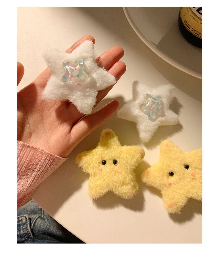 2: Star Set Chenille of Hair Clip