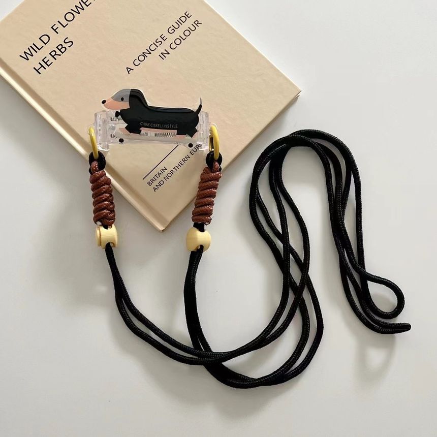 Phone On Clip (Various Designs) Lanyard Animal