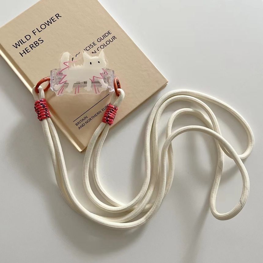 Phone On Clip (Various Designs) Lanyard Animal