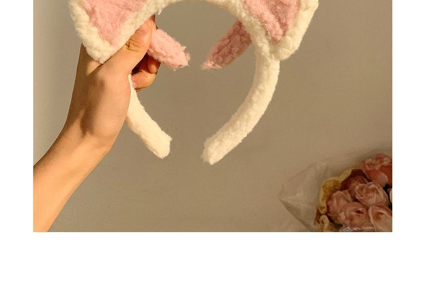 Cat Ear Headband Chenille