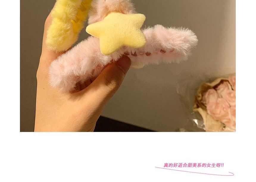 Clamp Star Hair Chenille