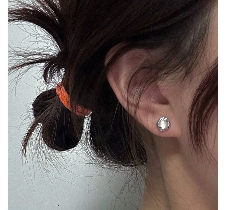 Stud Agate Earring Alloy